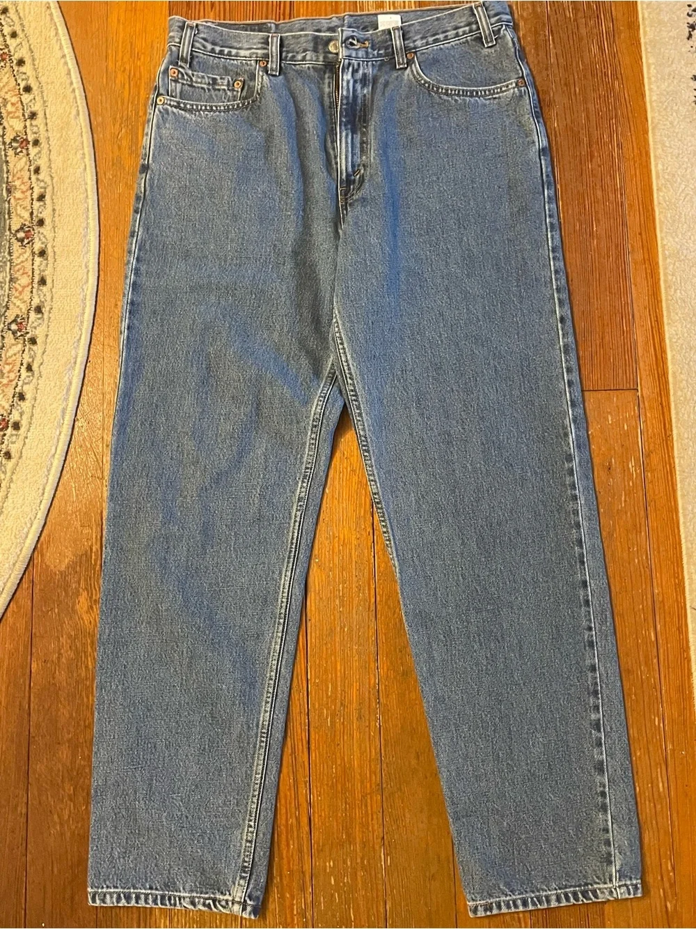 Vintage 1999 Levis 550 Medium Stonewash Jeans M110 Button Assembled DR US Cut